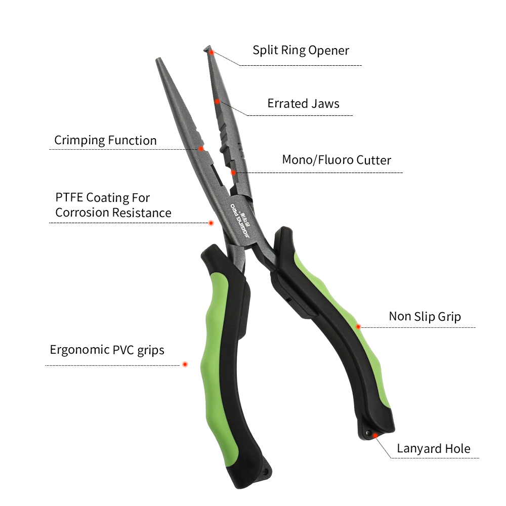 Szczypce wędkarskie JIGGINGPRO – Fishing Line Cutter recenzja i cena